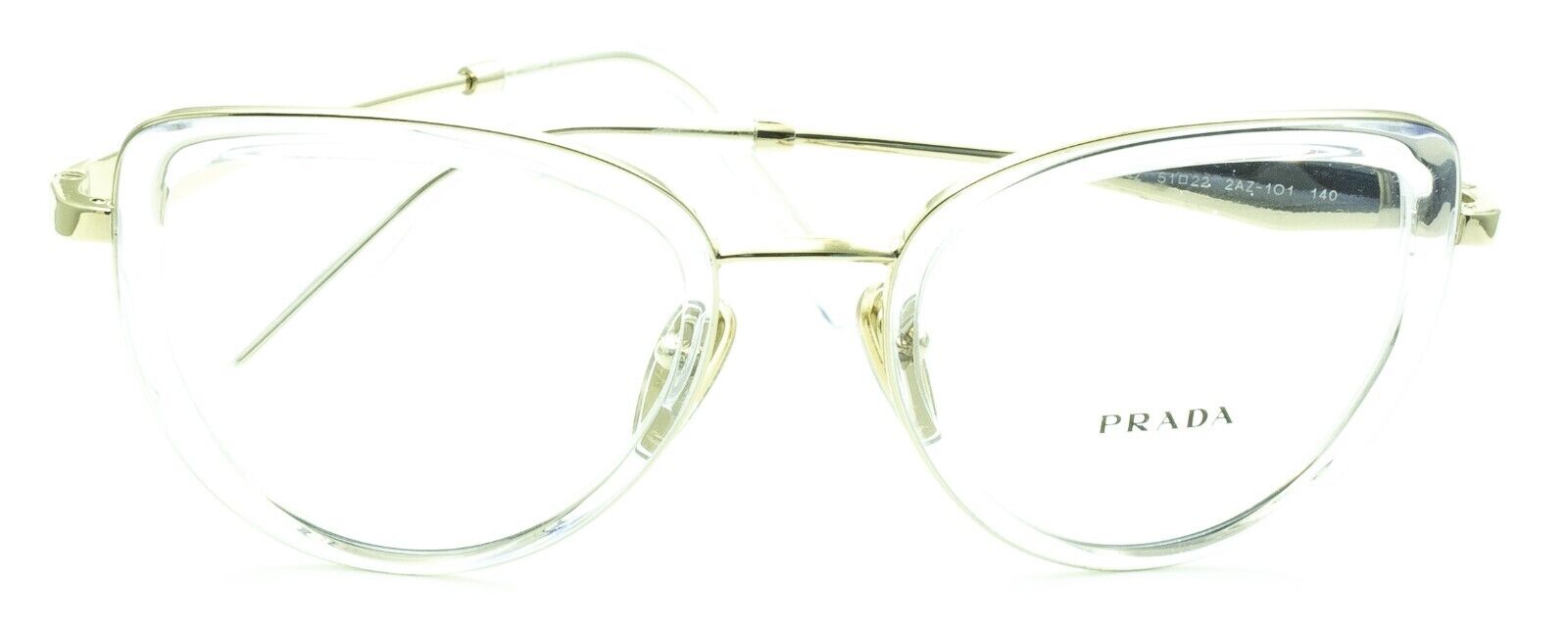 PRADA VPR 54Z 2AZ-1O1 51mm Eyewear FRAMES RX Optical Eyeglasses Glasses - Italy