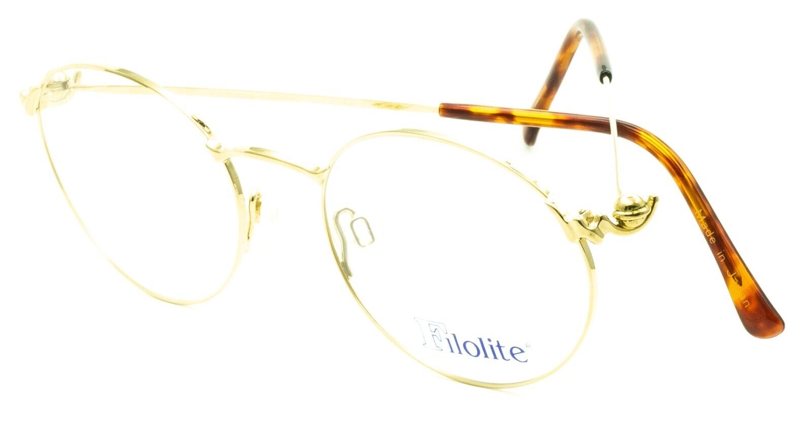 FILOLITE by FILOS Mod 1O2 52mm Vintage Eyewear FRAMES Glasses RX Optical - Japan