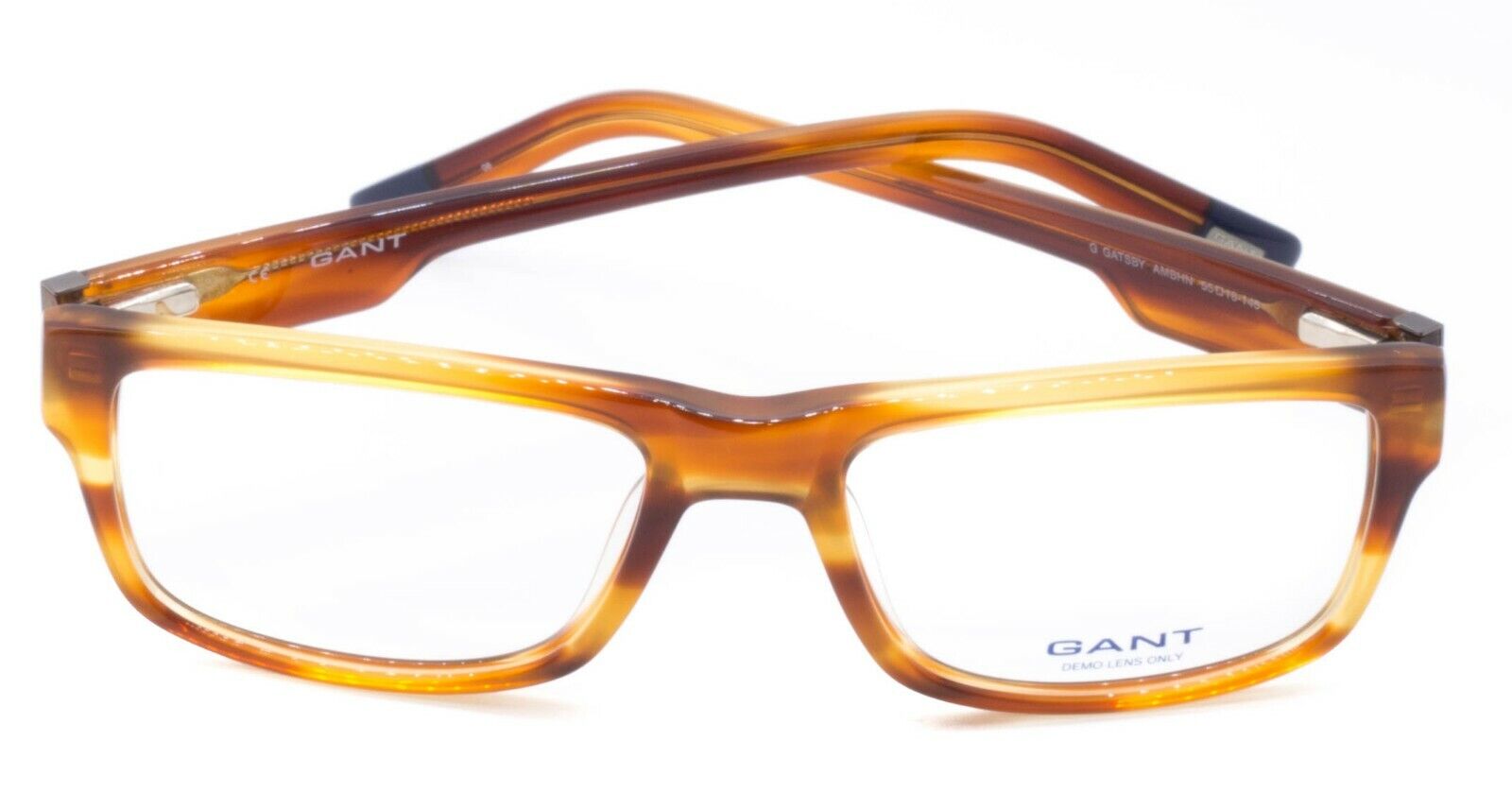 GANT G GATSBY AMBHN 55mm Glasses RX Optical Eyeglasses Eyewear Frames - New