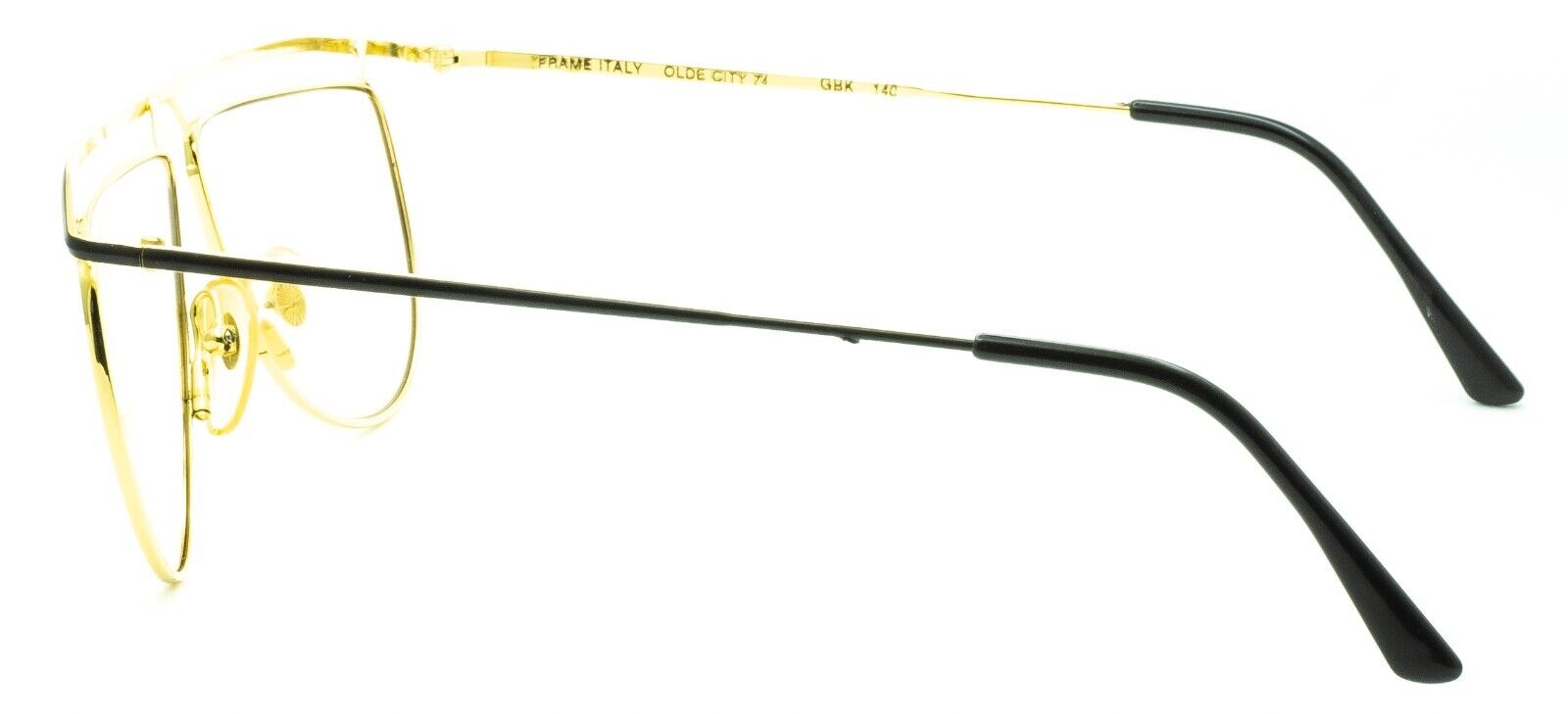 OLDE CITY by LEWIS 74 GBK 52mm Vintage Eyewear RX Optical FRAMES - New NOS Italy