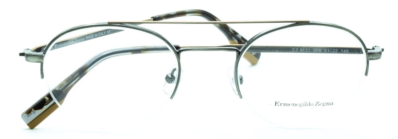 ERMENEGILDO ZEGNA EZ 5131 008 51mm FRAMES RX Optical Glasses Eyewear New - Italy