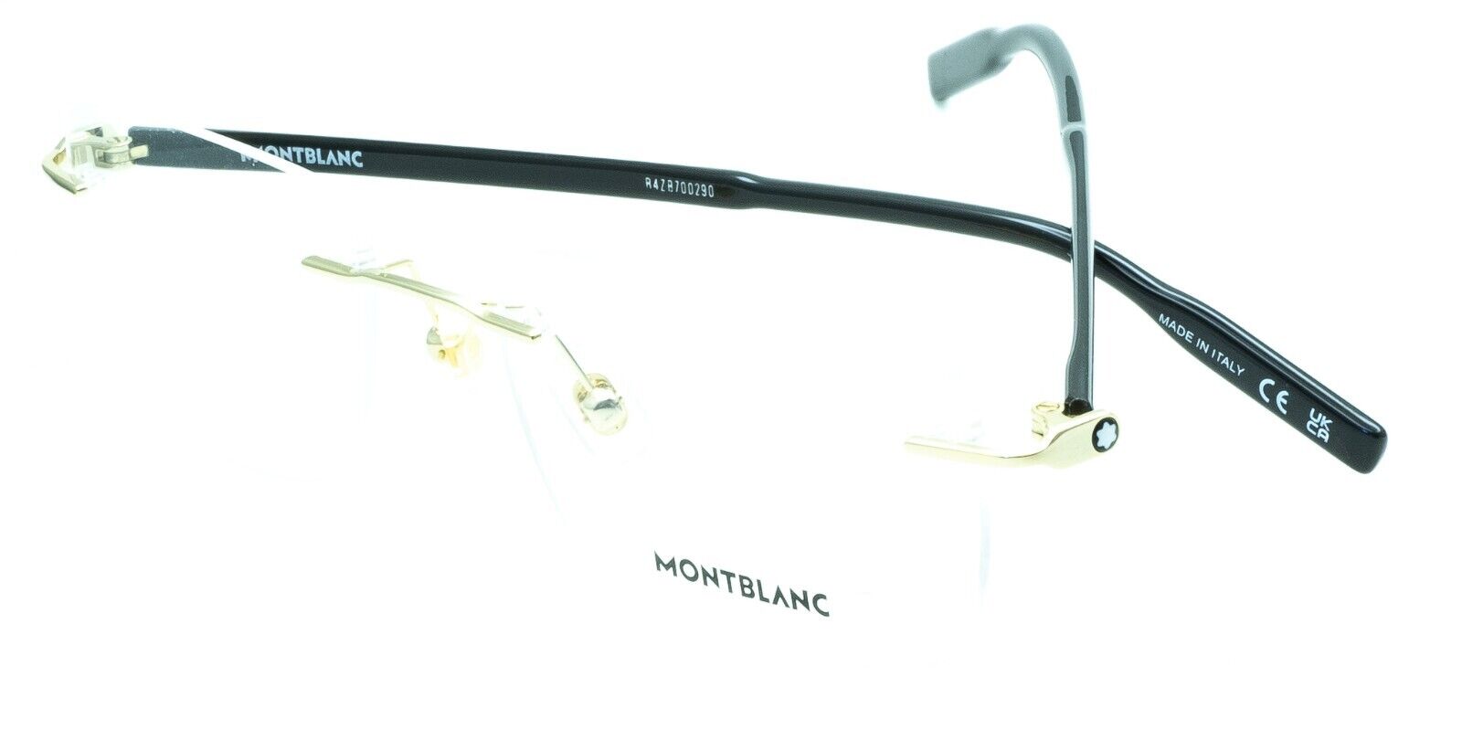 MONT BLANC MB0221O 001 Eyewear FRAMES RX Optical Glasses Eyeglasses - New Italy