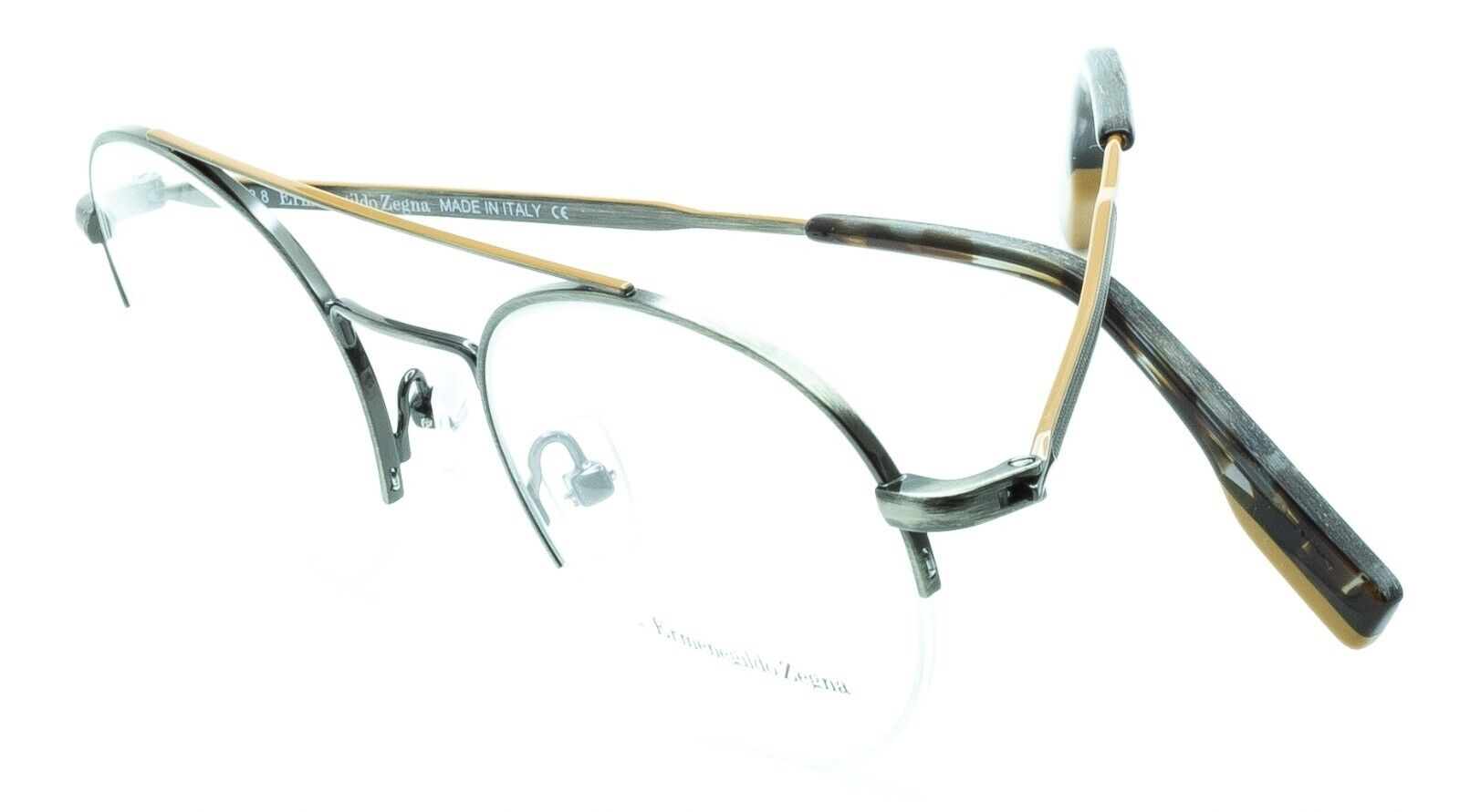 ERMENEGILDO ZEGNA EZ 5131 008 51mm FRAMES RX Optical Glasses Eyewear New - Italy