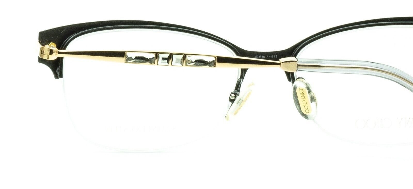 JIMMY CHOO JC 182 OLZ 53mm Eyewear Glasses RX Optical Glasses FRAMES New Italy