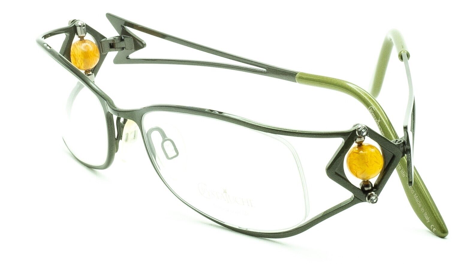 CRYSTALUCHE C-6004 C-04 51mm Vintage Eyewear FRAMES RX Optical - New Italy