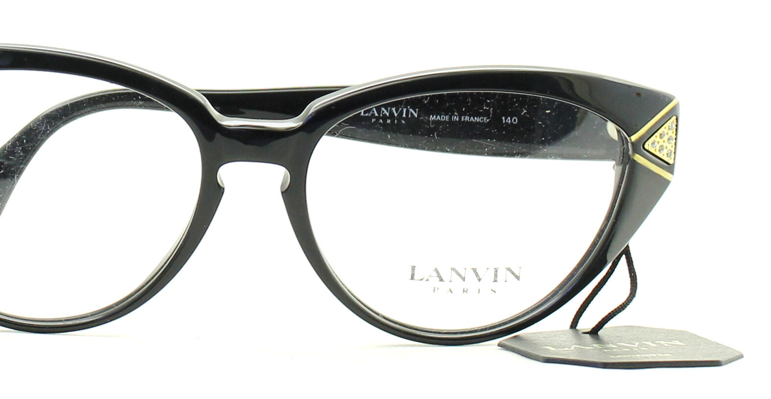 LANVIN Paris STAR S100 55mm Vintage Eyewear RX Optical FRAMES Glasses Eyeglasses