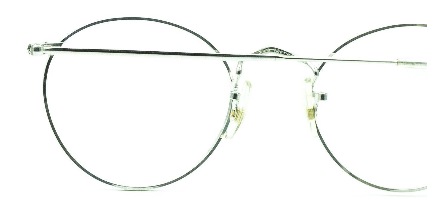 ALGHA London Line (SAVILE ROW)  Oval Rhodium 47x20mm FRAMES RX Optical Glasses