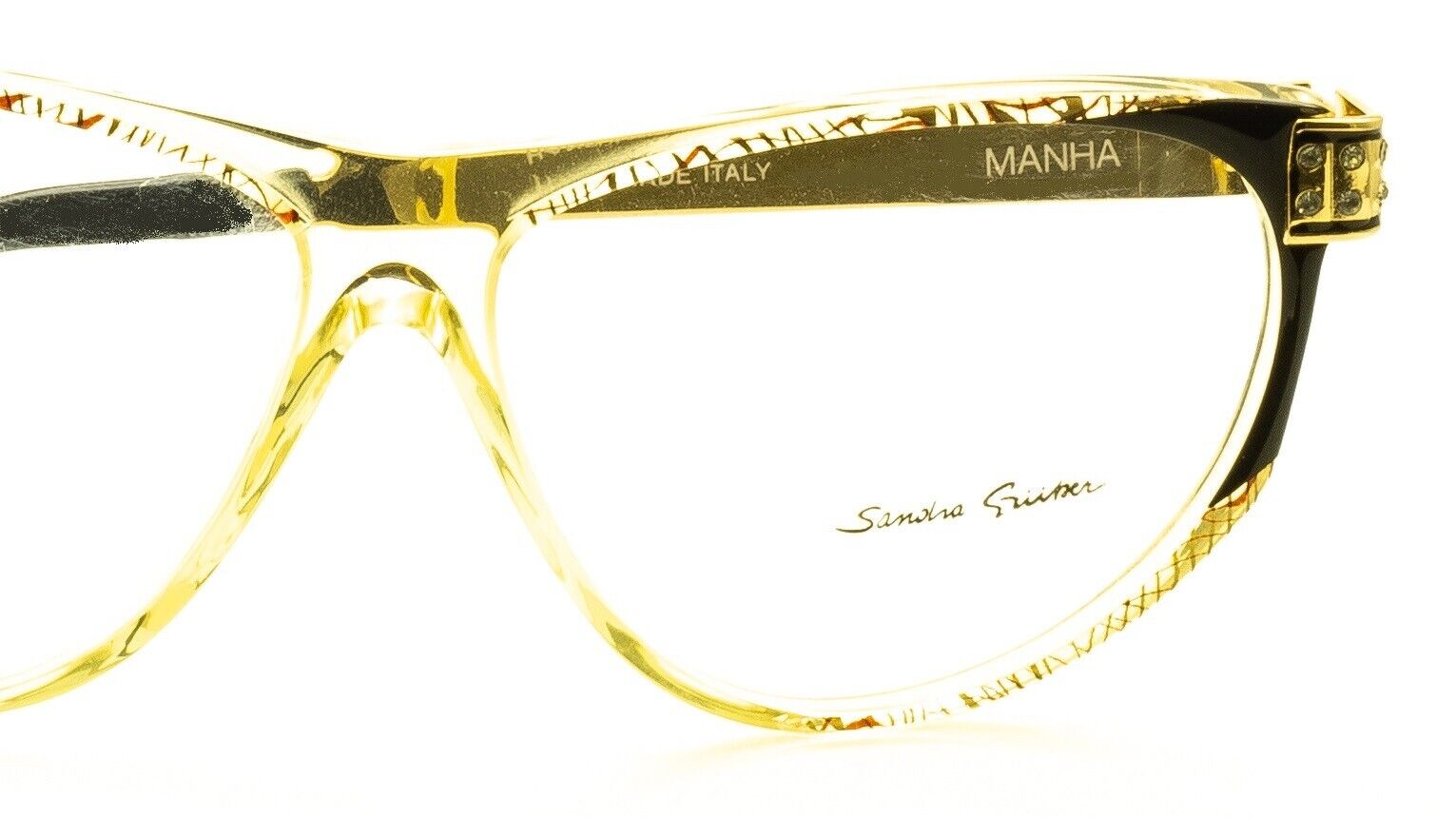 SANDRA GRUBER Manha 306 56mm Vintage Eyewear RX Optical FRAMES Glasses New Italy