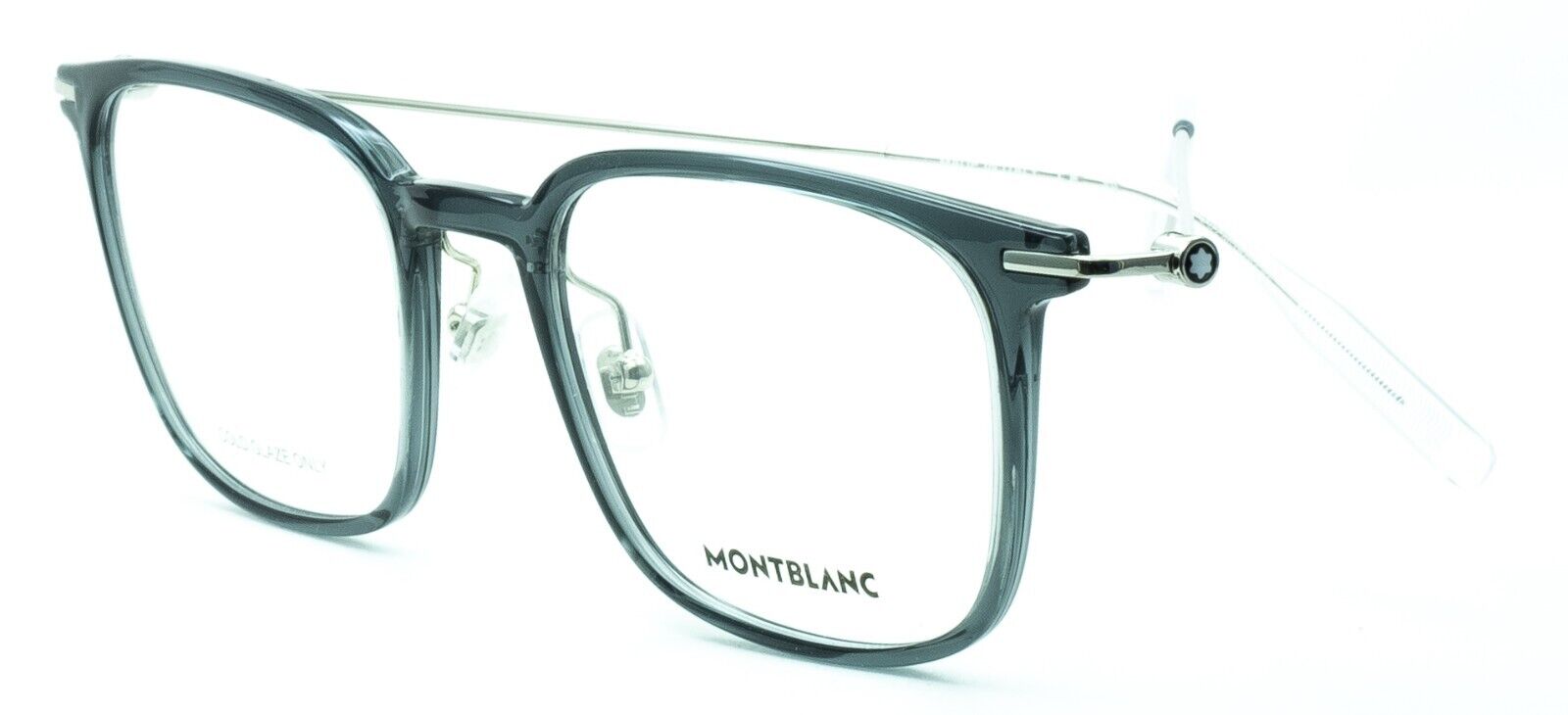 MONT BLANC MB0100O 001 52mm Eyewear FRAMES RX Optical Glasses Eyeglasses - Italy