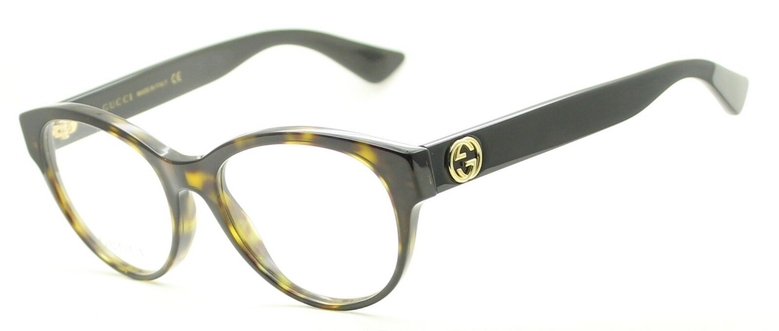 GUCCI GG 0039O 001 52mm Eyewear FRAMES Glasses RX Optical Eyeglasses New - Italy