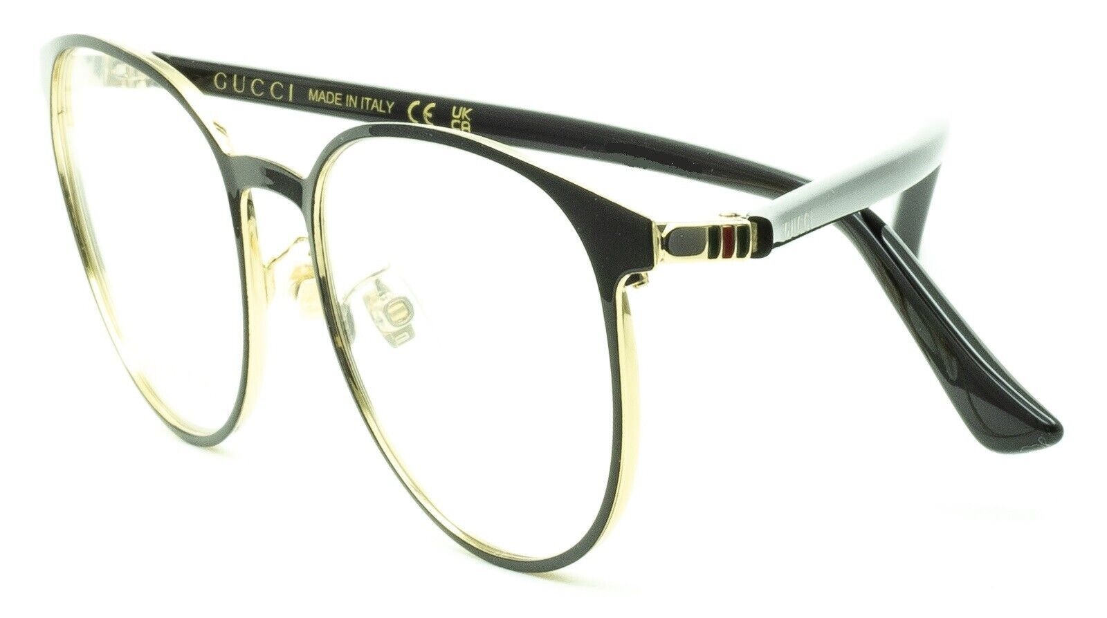 GUCCI GG 0293O 002 52mm Eyewear FRAMES RX Optical Glasses Eyeglasses Italy - New