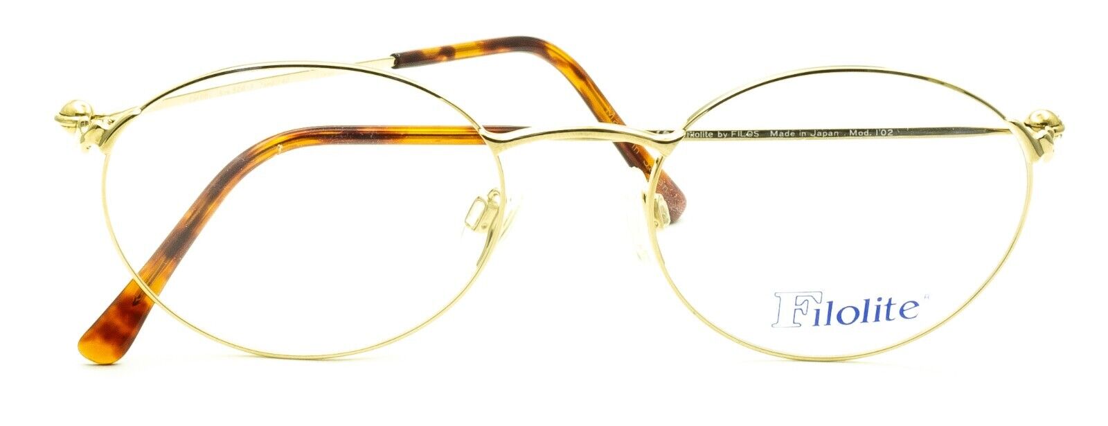 FILOLITE by FILOS Mod 1O2 52mm Vintage Eyewear FRAMES Glasses RX Optical - Japan