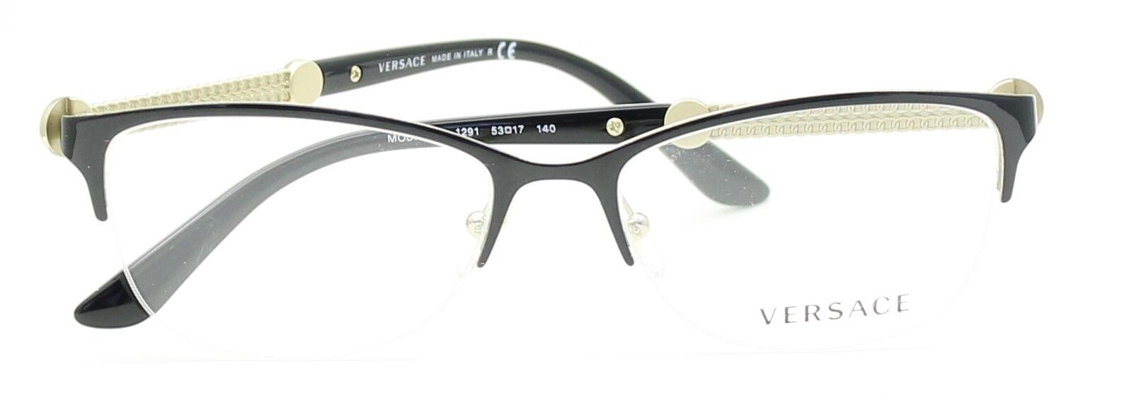 VERSACE MOD 1228 1291 53mm Eyewear FRAMES RX Optical Eyeglasses Glasses - Italy