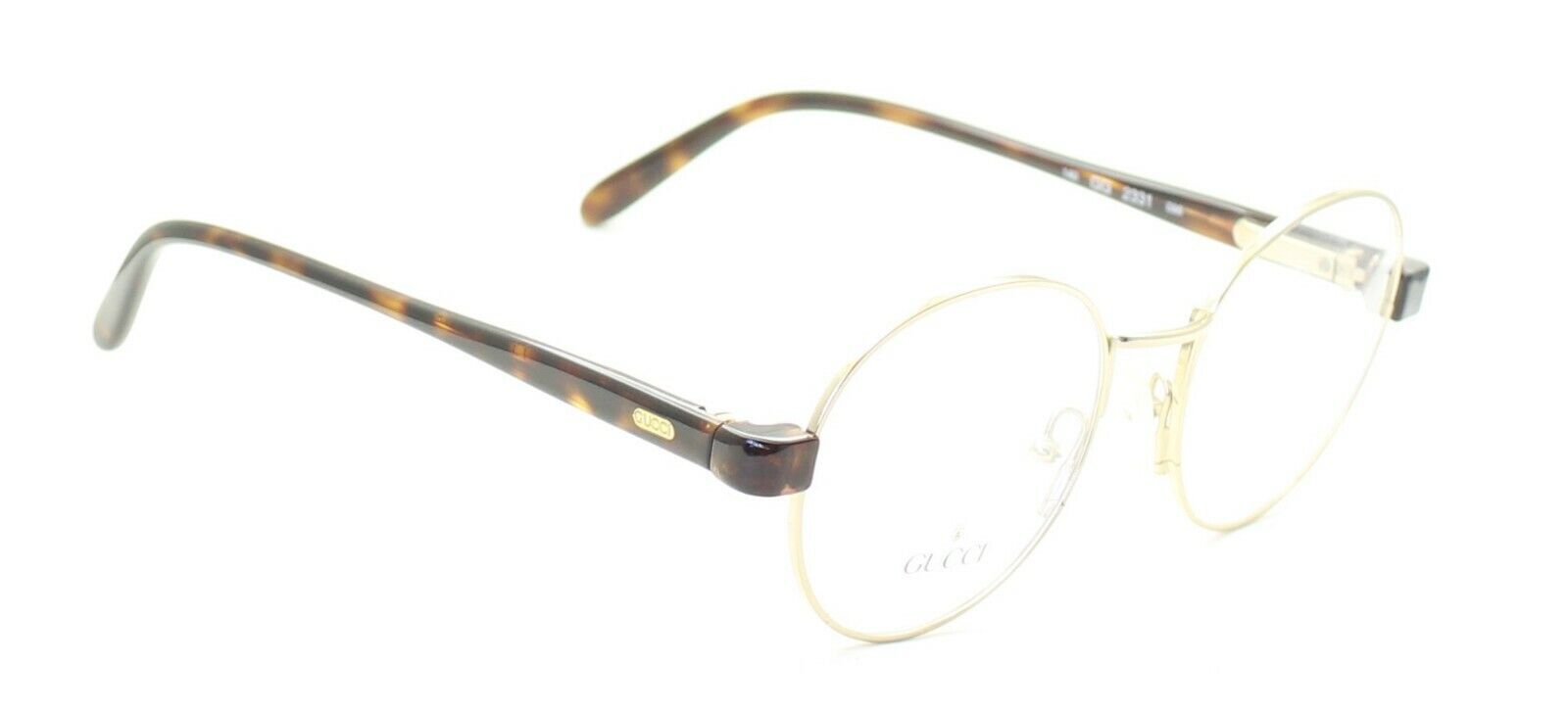 GUCCI GG 2331 086 50mm Vintage Eyewear FRAMES RX Optical Eyeglasses - New Italy