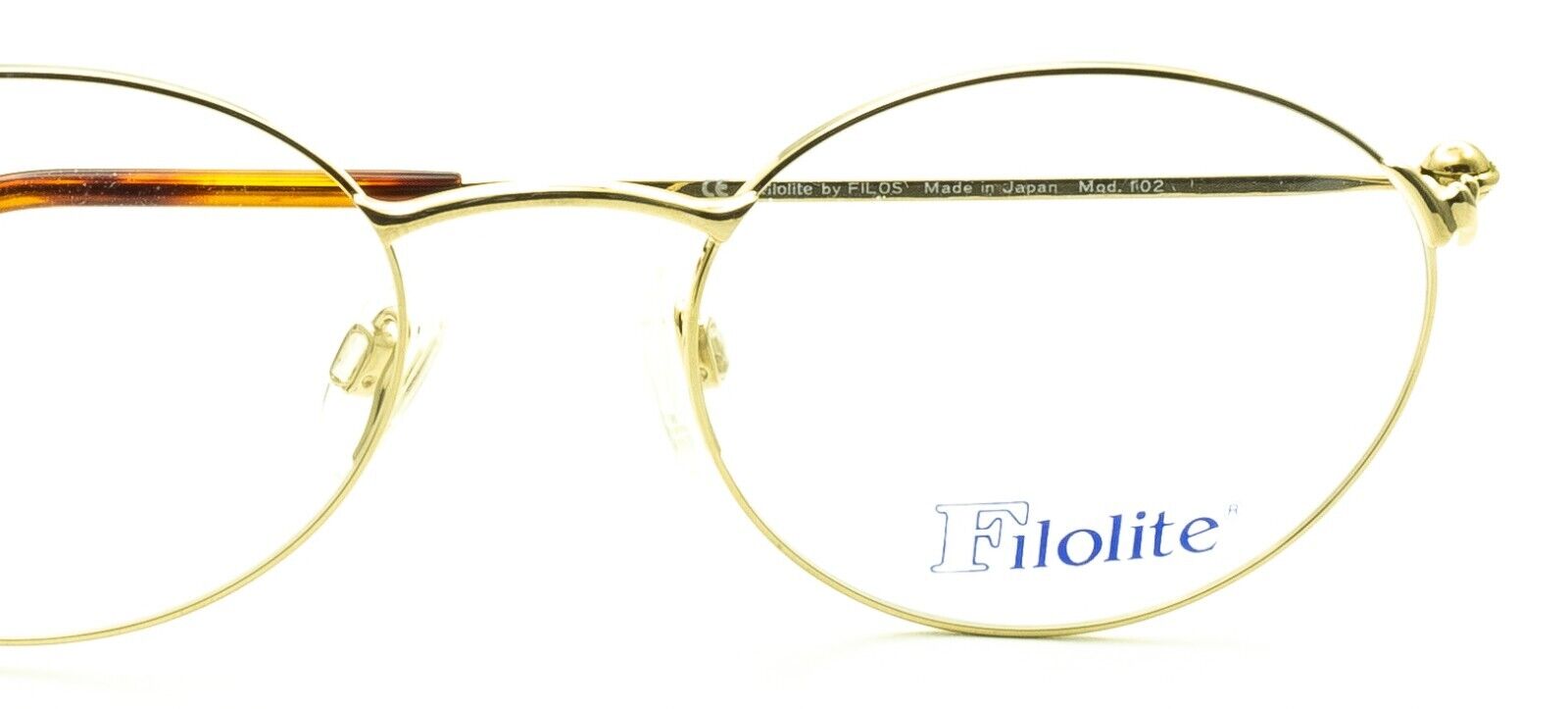 FILOLITE by FILOS Mod 1O2 52mm Vintage Eyewear FRAMES Glasses RX Optical - Japan