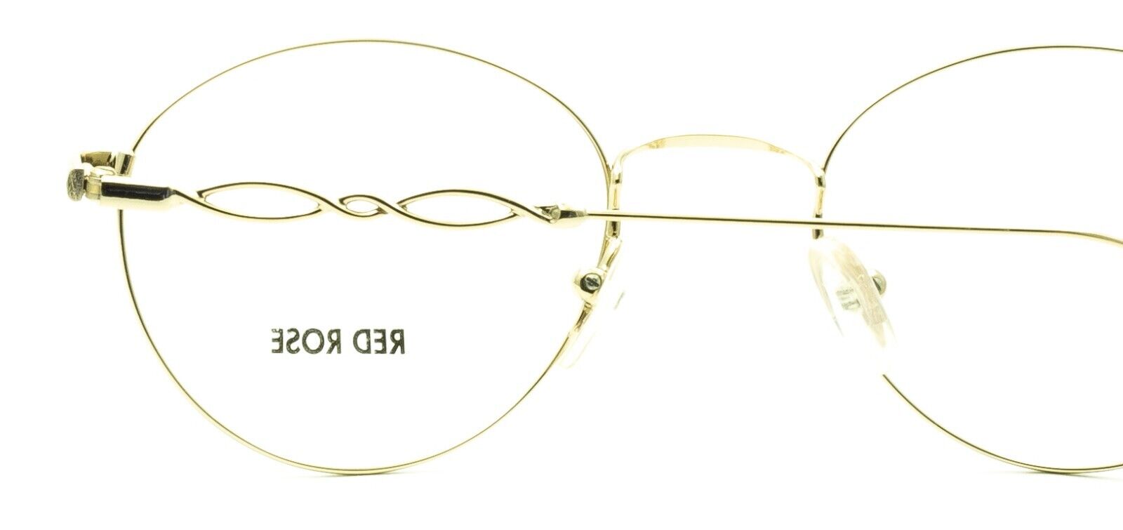 RED ROSE RRVM293 000 49mm Vintage RX Optical Eyewear FRAMES - New NOS Italy