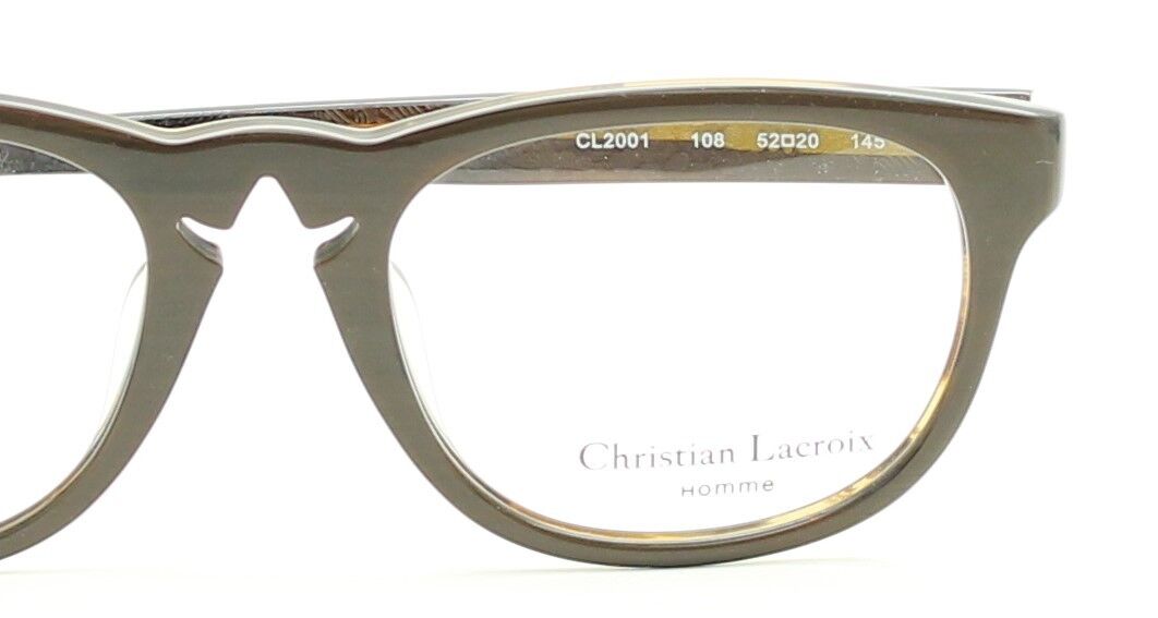 CHRISTIAN LACROIX HOMME CL2001 108 52mm Eyewear RX Optical FRAMES Glasses - New