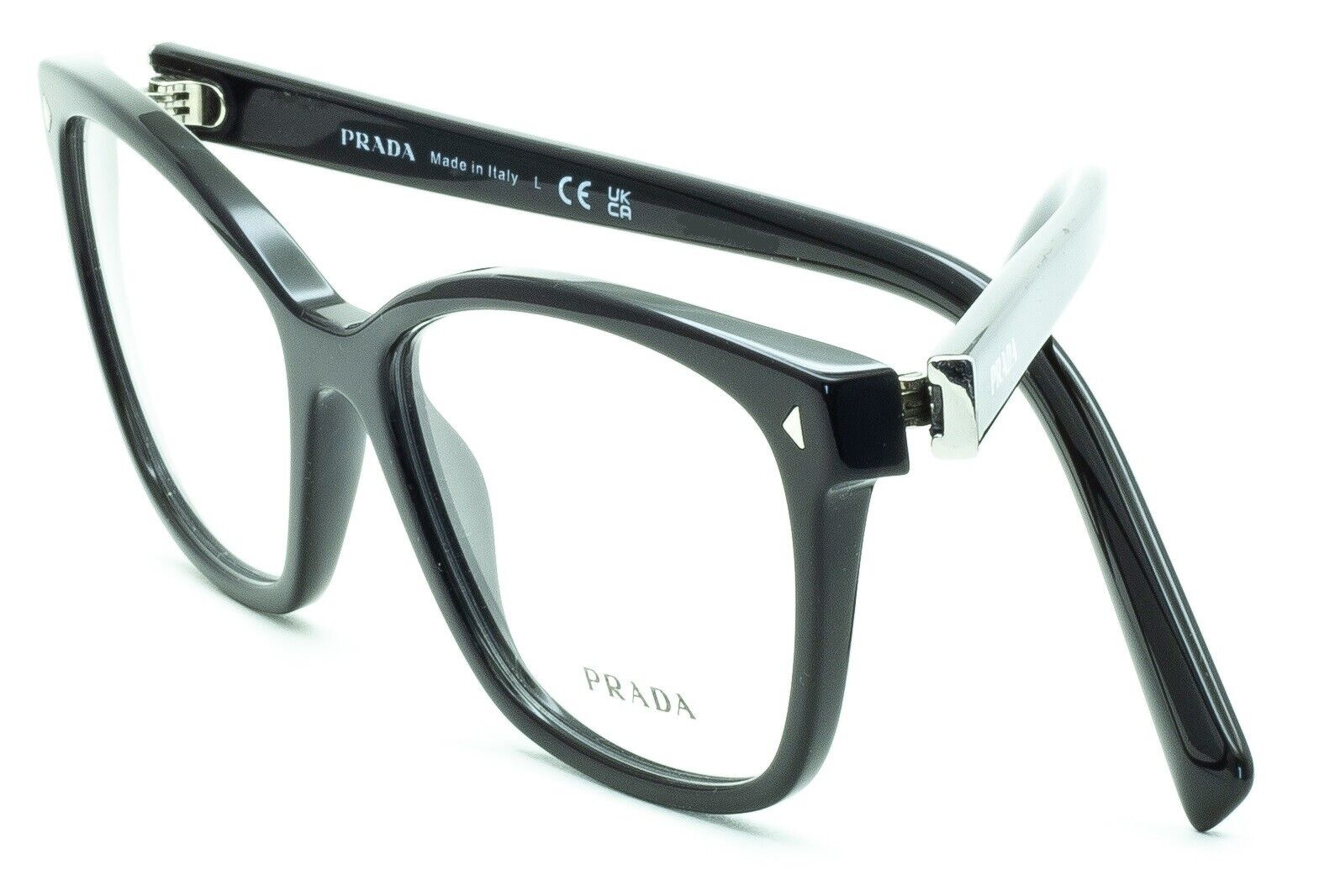 PRADA VPR 15Z 1AB-1O1 53mm Eyewear FRAMES RX Optical Eyeglasses Glasses - Italy