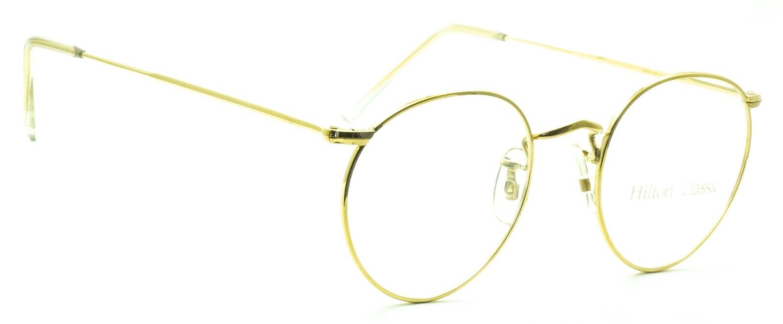 Hilton Classic 1 (SAVILE ROW) Panto Gold 47x20mm FRAMES RX Optical Glasses - New