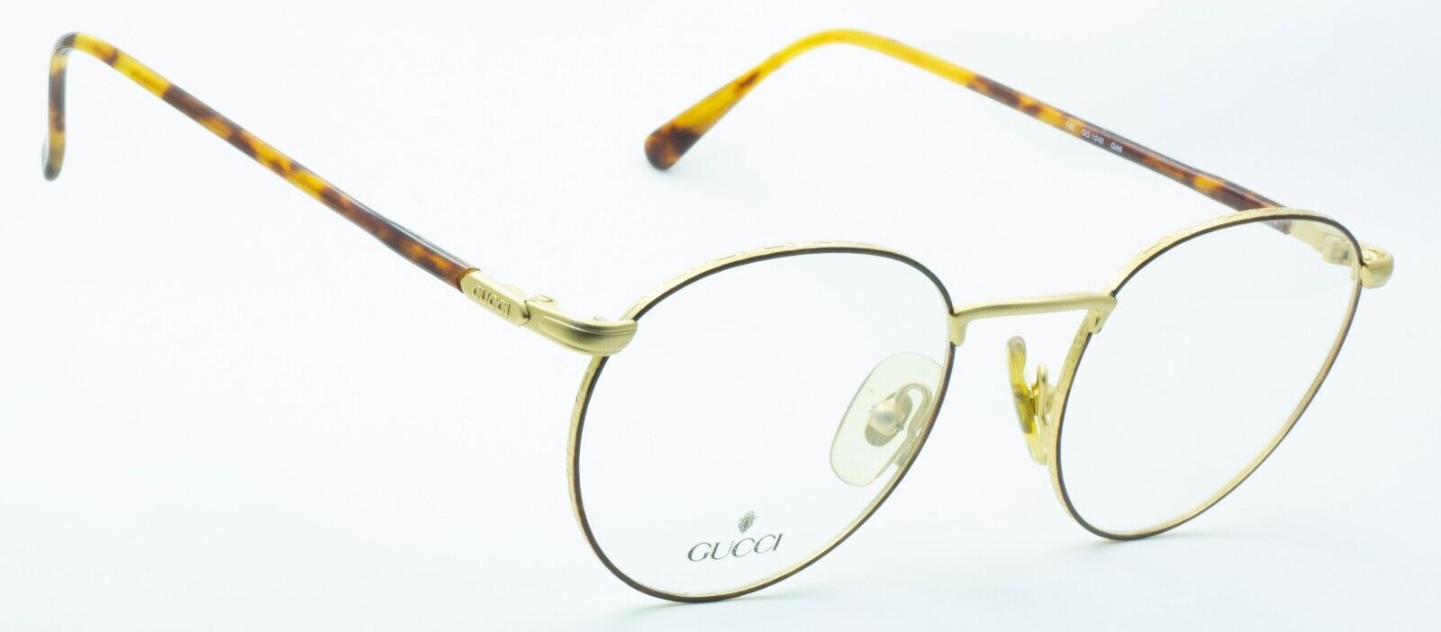 GUCCI GG 1242 GA6 50mm Vintage Eyewear FRAMES RX Optical Eyeglasses - New Italy