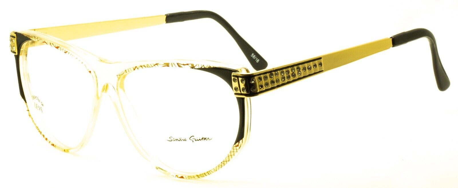 SANDRA GRUBER Manha 306 56mm Vintage Eyewear RX Optical FRAMES Glasses New Italy