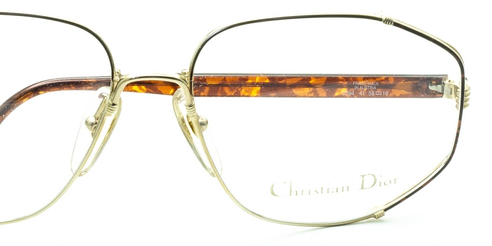 CHRISTIAN DIOR 2594 41 58mm Eyewear Glasses RX Optical FRAMES VINTAGE Austria