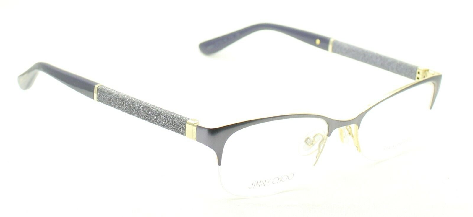 JIMMY CHOO JC 106 F79 52mm Eyewear Glasses RX Optical Glasses FRAMES New - Italy