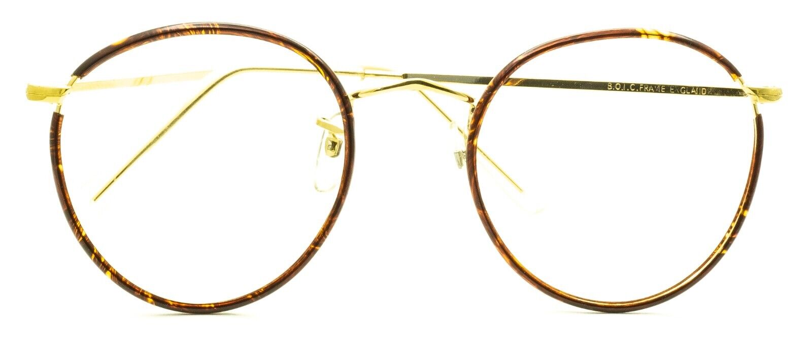 B.O.I.C. (SAVILE ROW) Beaufort Panto Gold 51x22mm RX Optical Eyeglasses Glasses