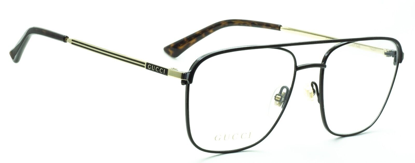 GUCCI GG 0833O 001 55mm Eyewear FRAMES Glasses RX Optical Eyeglasses New - Italy