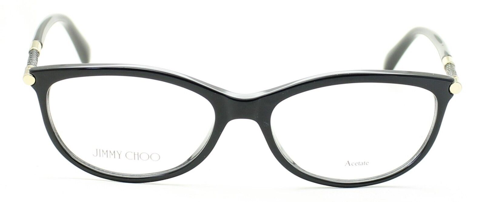 JIMMY CHOO 154 29A 53mm Eyewear Glasses RX Optical Glasses FRAMES New - Italy