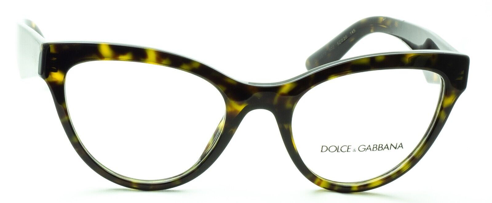 Dolce & Gabbana DG 3372 502 52mm Eyeglasses RX Optical Glasses Frames New -Italy