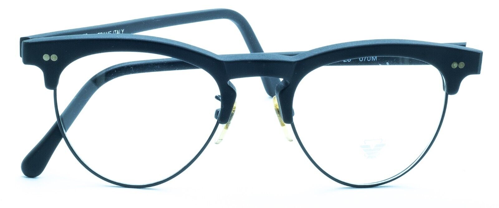 POLICE Mod. 1044 COL. 070M 46mm Vintage Eyewear FRAMES RX Optical - New Italy