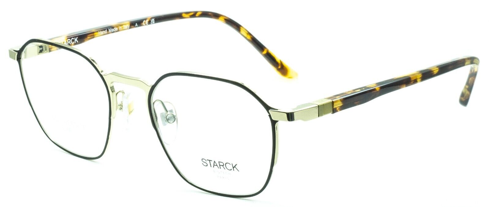 STARCK BIOTECH SH2076 0002 51mm FRAMES Glasses RX Optical Eyeglasses New - Italy