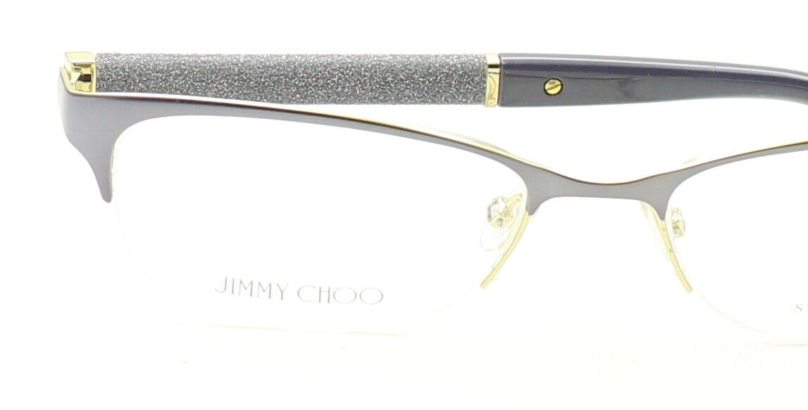 JIMMY CHOO JC 106 F79 52mm Eyewear Glasses RX Optical Glasses FRAMES New - Italy