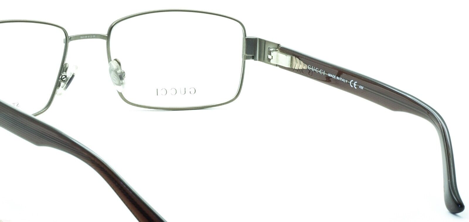 GUCCI GG 1942 RQ5 55mm Eyewear FRAMES RX Optical Glasses Eyeglasses Italy - New