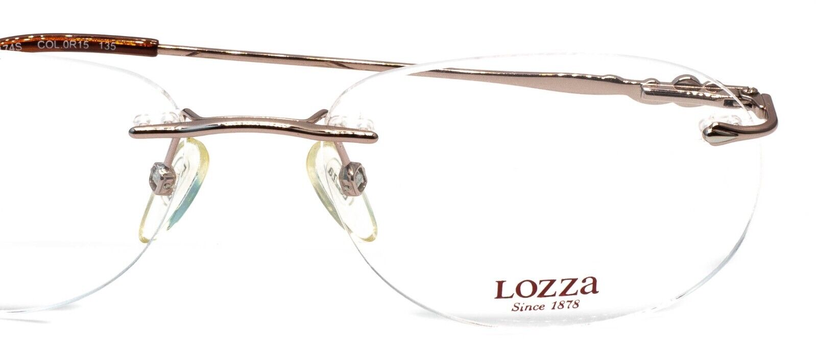 LOZZA VL2174S COL. 0R15 54mm Eyewear FRAMES RX Optical Eyeglasses Glasses - New