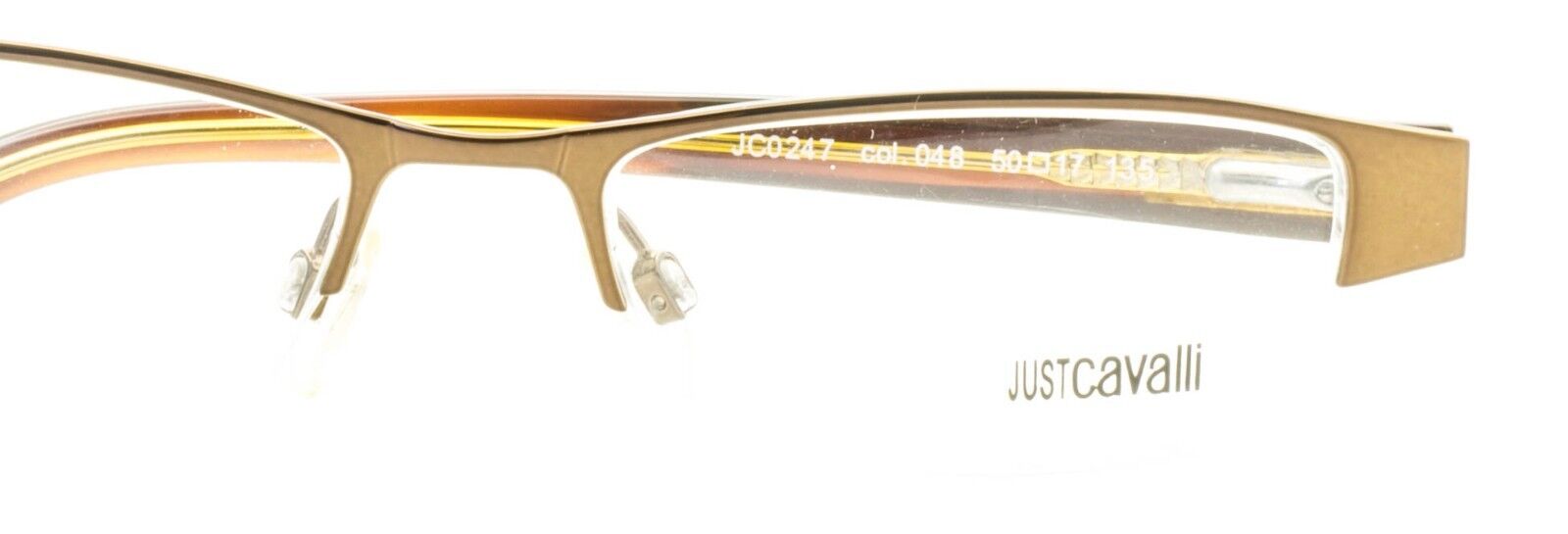 JUST CAVALLI JC0247 048 50mm FRAMES Glasses RX Optical Eyewear Eyeglasses - New