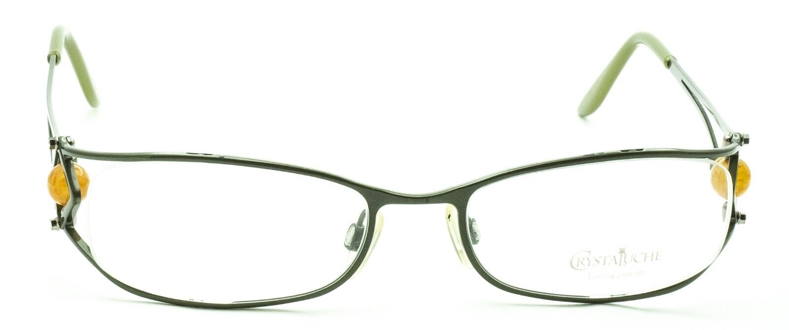 CRYSTALUCHE C-6004 C-04 51mm Vintage Eyewear FRAMES RX Optical - New Italy