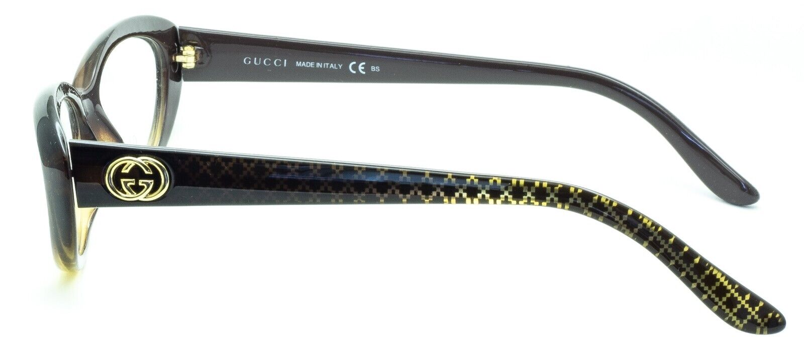 GUCCI GG3566 W9B 52mm Eyewear FRAMES Glasses RX Optical Eyeglasses - New Italy