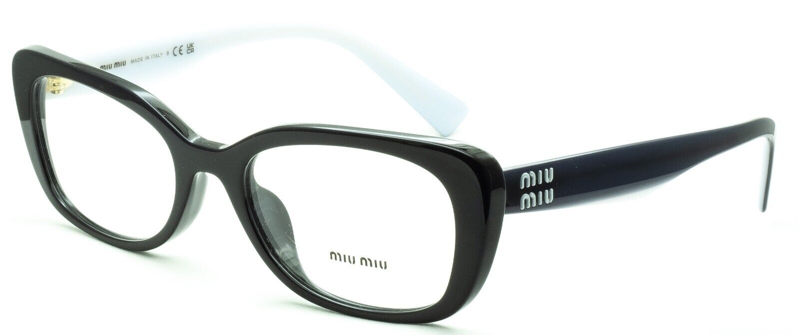 MIU MIU VMU 07V 10G-1O1 53mm Eyewear FRAMES RX Optical Eyeglasses Glasses- Italy