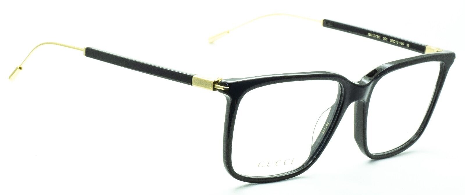 GUCCI GG 1273O 001 56mm Eyewear FRAMES Glasses RX Optical Eyeglasses New - Italy