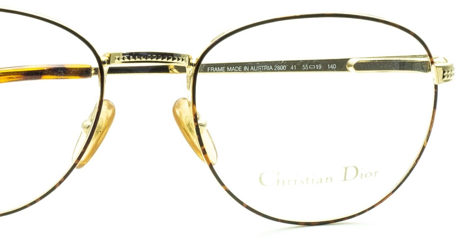 CHRISTIAN DIOR 2800 41 55mm Eyewear Glasses RX Optical FRAMES VINTAGE Austria