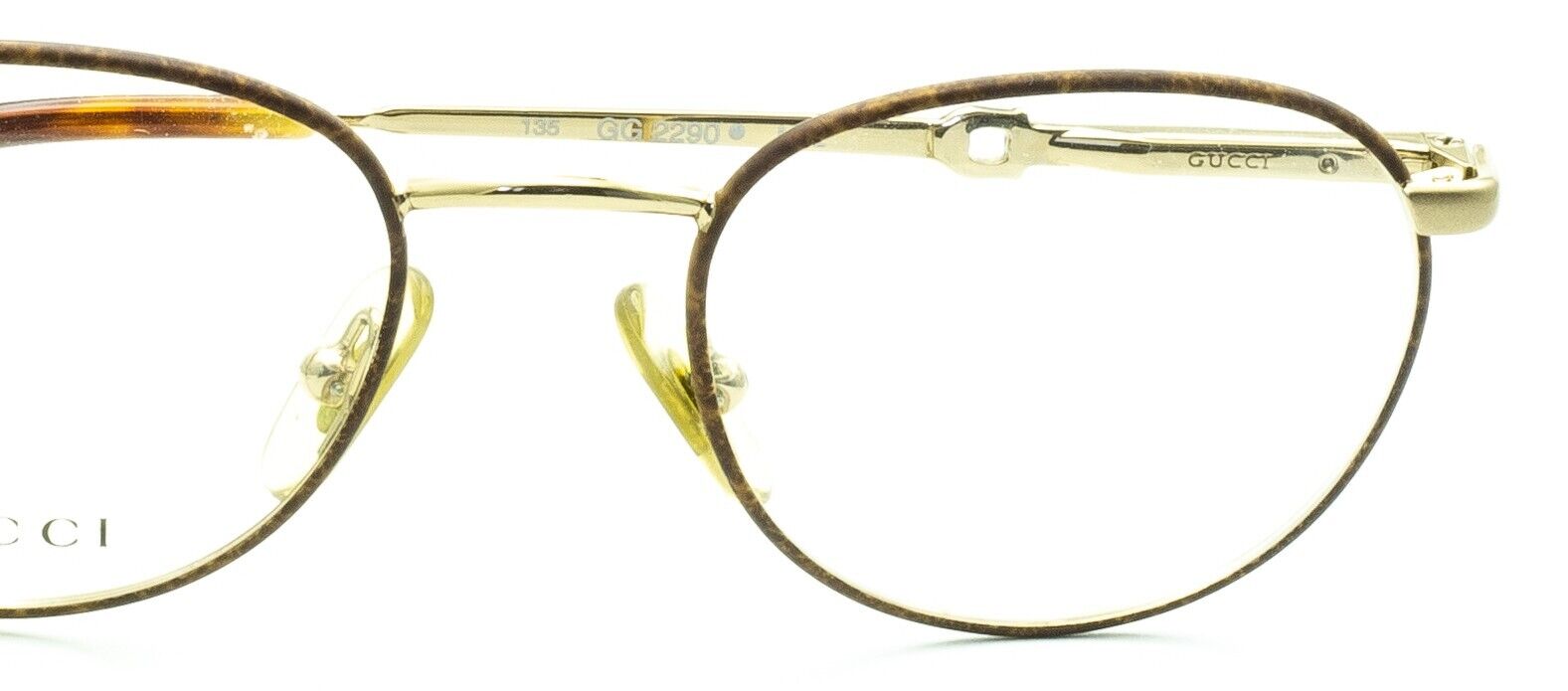 GUCCI GG 2290 NG2 48mm Vintage Eyewear FRAMES RX Optical Eyeglasses New - Italy