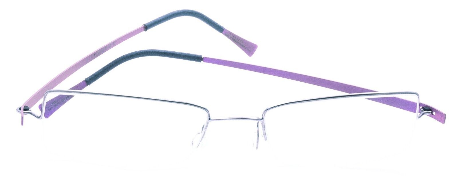 LINDBERG HALF RIM TITANIUM 3012 48mm Eyewear RX Optical FRAMES Glasses - New