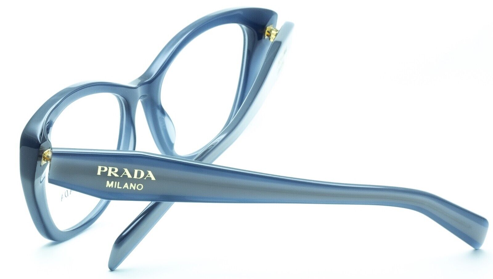 PRADA VPR 19W 07Q-1O1 53mm Eyewear FRAMES RX Optical Eyeglasses Glasses - Italy