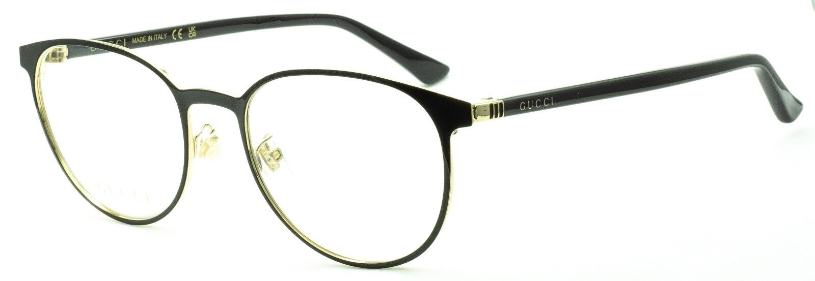 GUCCI GG 0293O 002 52mm Eyewear FRAMES RX Optical Glasses Eyeglasses Italy - New