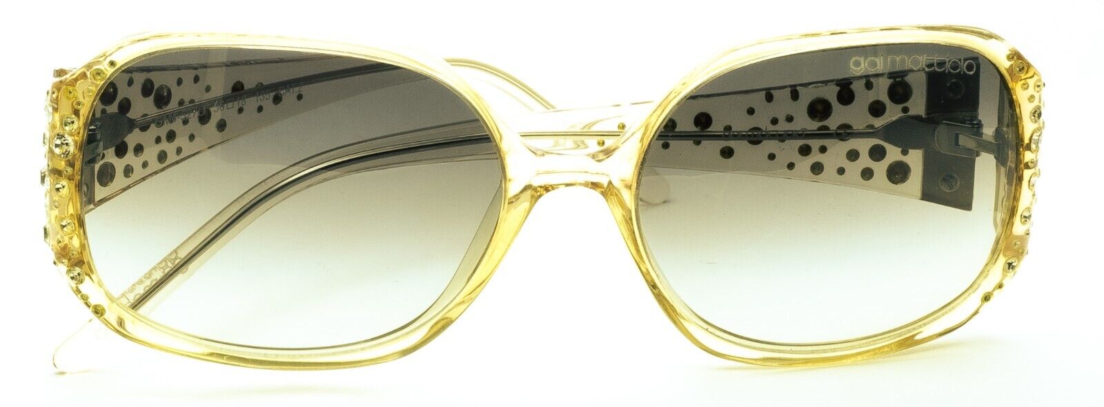 GAI MATTIOLO GM4-527O 56mm Vintage Sunglasses Shades Frames Eyewear - New Italy