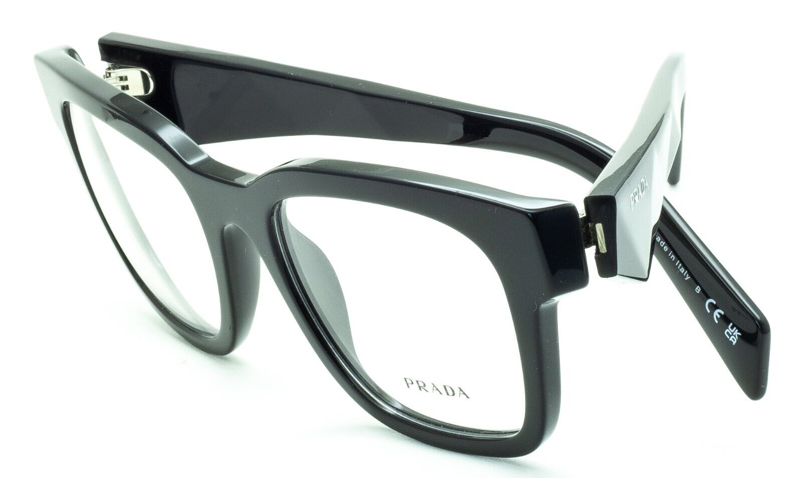 PRADA VPR A10 16K-1O1 53mm Eyewear FRAMES RX Optical Eyeglasses Glasses - Italy