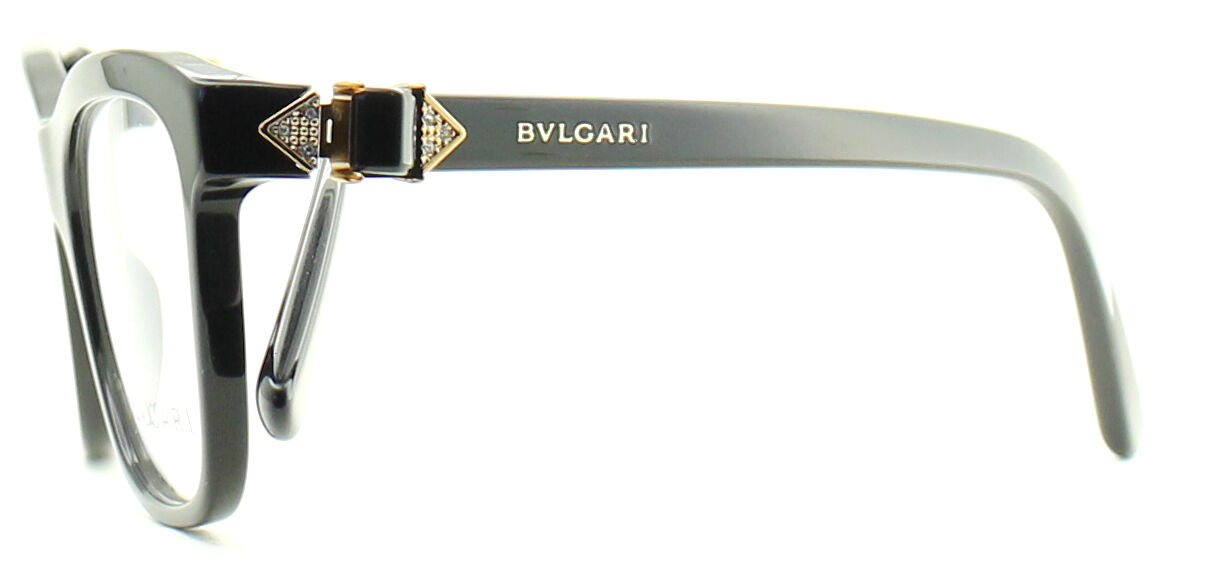 BVLGARI 4101-B 501 52mm Eyewear Eyeglasses RX Optical Glasses FRAMES New - Italy