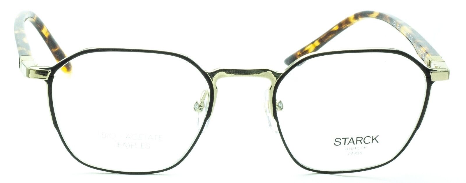 STARCK BIOTECH SH2076 0002 51mm FRAMES Glasses RX Optical Eyeglasses New - Italy